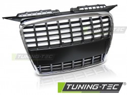 GRILLE SPORT CHROME BLACK fit AUDI A3 05-08