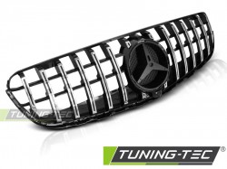 GRILLE SPORT GLOSSY BLACK CHROME fits MERCEDES GLC W253 15-18