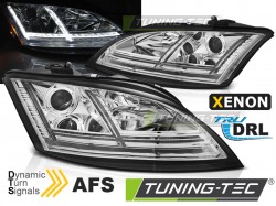 XENON HEADLIGHTS LED DRL CHROME SEQ fits AUDI TT 06-10 8J with AFS