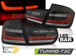 LED BAR SEQ TAIL LIGHTS BLACK fits BMW F30 11-18