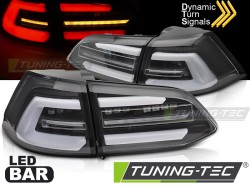 LED TAIL LIGHTS BLACK SEQ fits VW GOLF 7 17-19 SW