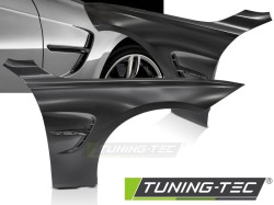 FENDERS SPORT STYLE WITH SIDE VENT BLACK fits BMW F32 F33 F36 13-19