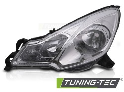 HEADLIGHT CHROME LEFT SIDE TYC fits CITROEN C3 09-12