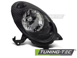 HEADLIGHT BLACK RIGHT SIDE TYC fits NISSAN MICRA K12 03-07