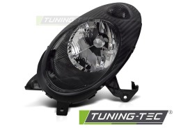 HEADLIGHT BLACK RIGHT SIDE TYC fits NISSAN MICRA K12 03-07