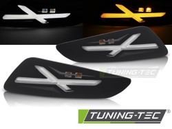 FRONT DIRECTION BLACK LED fits VESPA SPRINT / PRIMAVERA 150cc