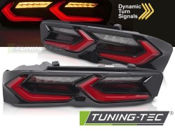 LED TAILIGHTS RED BLACK fits CHEVROLET CAMARO 19-23