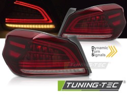 LED TAIL LIGHTS RED fits SUBARU WRX 14-21