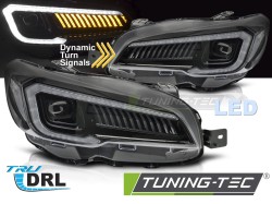 LED HEADLIGHTSTUBE LED BLACK fits SUBARU WRX 14-22