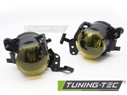 FOG LIGHTS YELLOW fits BMW E60/E61 03-10 SEDAN / TOURING