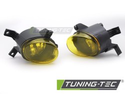FOG LIGHTS YELLOW fits AUDI A3 8P 03-12 / A4 B7 04-08
