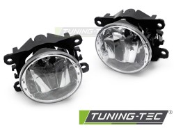 FOG LIGHTS CLEAR fits RENAULT CLIO 12-19 / CAPTUR / KANGOO / FLUENCE / MEGANE / TRAFIC DACIA LOGAN / SANDERO