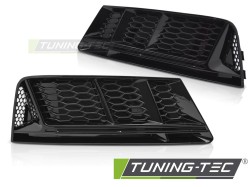 FOG LIGHT COVER GLOSSY BLACK fits  AUDI A4 B9 15-19