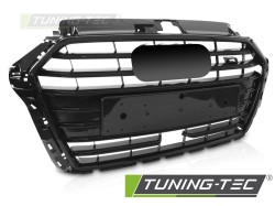 GRILLE SPORT S STYLE GLOSSY BLACK PDC ACC fits AUDI A3 8V 17-20