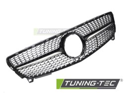 GRILLE DIAMOND BLACK CHROME fits MERCEDES W176 15-18