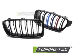 GRILLE SPORT GLOSSY BLACK TRI-COLOUR DOUBLE BAR fits BMW F30 / F31 11-18 
