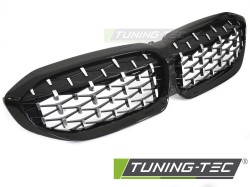 GRILLE DIAMOND CHROME BLACK fits BMW G20 / G21 19-22
