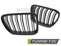 GRILLE SPORT MATT BLACK DOUBLE BAR fits BMW X1 E84 09-14