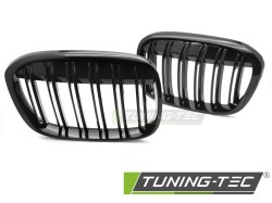 GRILLE SPORT GLOSSY BLACK DOUBLE BAR fits BMW X1 F48 15-20 