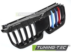 GRILLE GLOSSY BLACK TRI-COLOUR fits BMW X1 U11 22-