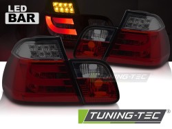 LED TAIL LIGHTS RED SMOKE fits BMW E46 98-01 SEDAN