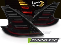 FULL LED TAIL LIGHTS BLACK SMOKE fits NISSAN 370Z 09-20