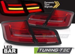 LED BAR TAIL LIGHTS RED WHITE SEQ fits BMW F10 10-13