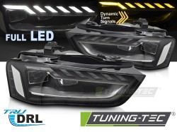 HEADLIGHTS FULL LED SEQ DRL fits AUDI A4 B8 12-15