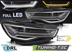 HEADLIGHTS FULL LED SEQ DRL fits AUDI A6 C7 14-18